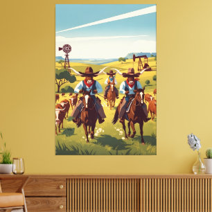 Cool Texas Canvas Print