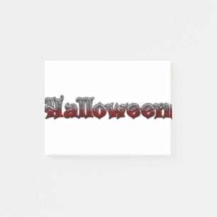 Cool Text - Halloween Post-it Notes