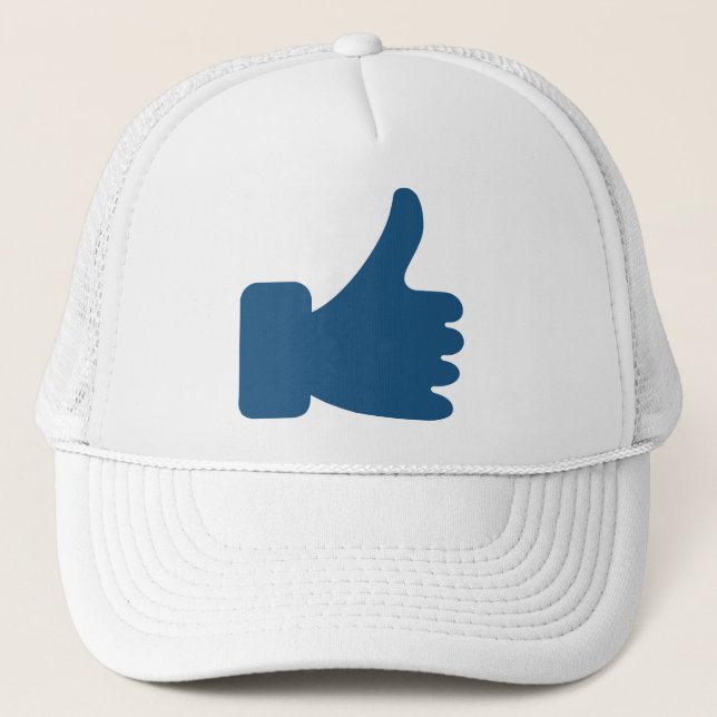 Cool Thumbs Up Likeable Trucker Hat (Front)
