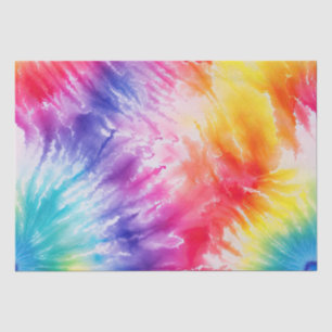 Cool Tie Dye Sun Burst Tissue Paper