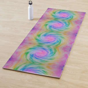 Cool Tie-Dye Yoga Mat