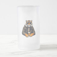 Cool Tiger Beer Glass - Unique Animal Design Drink