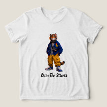 Cool Tiger in Streetwear Art - Urban Style Tiger