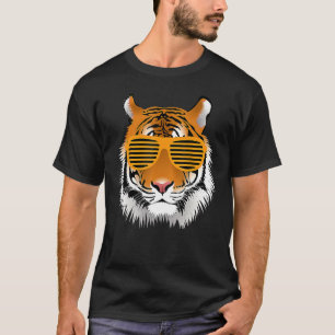 Cool Tiger Striped Animal Tigers T-Shirt