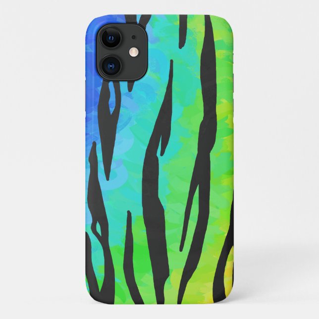 Cool Tiger Stripes Case-Mate iPhone Case (Back)