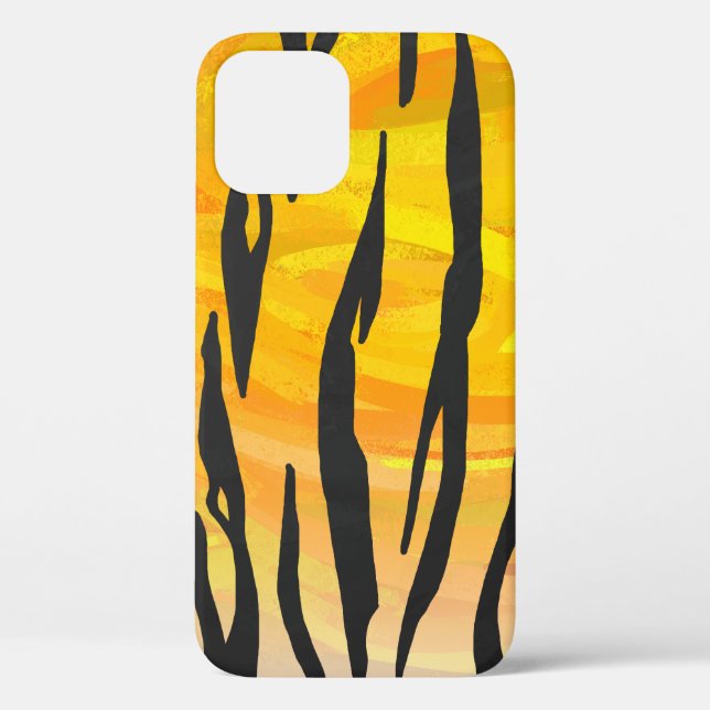 Cool Tiger Stripes Case-Mate iPhone Case (Back)