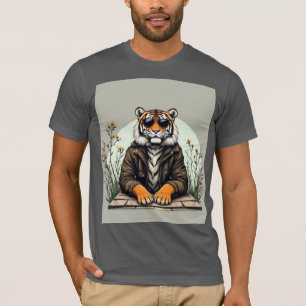 "Cool Tiger with Sunglasses T-Shirt - Stylish