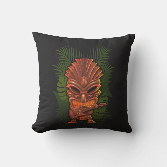 Cool Tiki Pillow - Outdoor (Front)