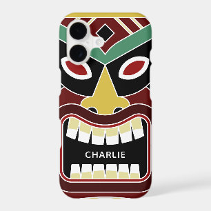 Cool Tiki Totem custom name phone cases