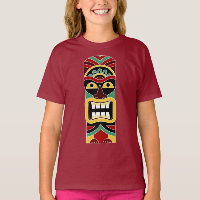 Cool Tiki Totem shirts & jackets (Front)