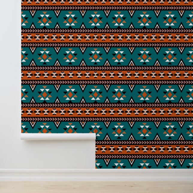Cool tiled Aztec pattern  Wallpaper (Application)