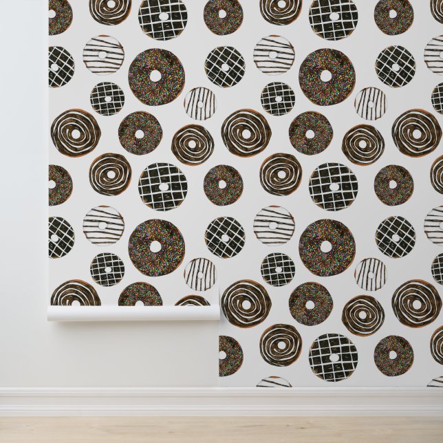 Cool tiled doughnut pattern wallpaper (Application)