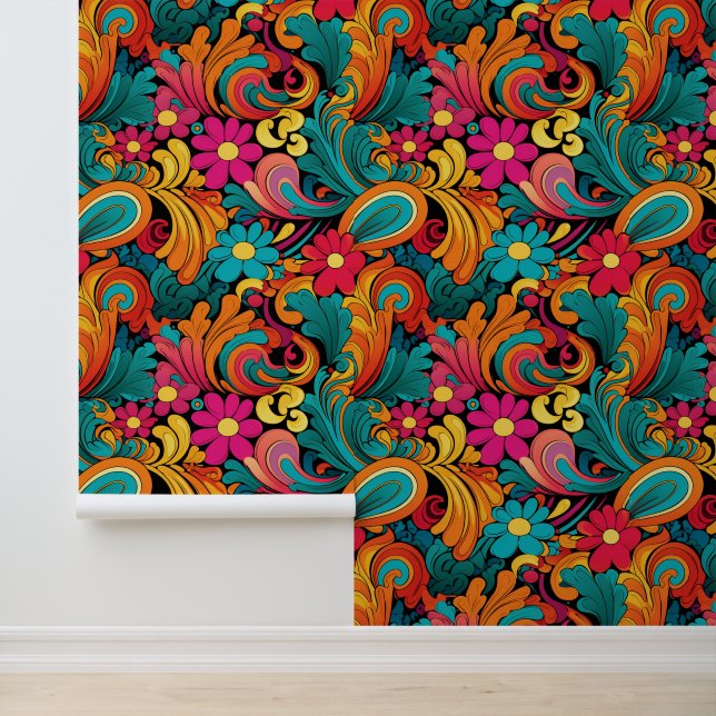 Cool tiled retro pattern  wallpaper (Application)