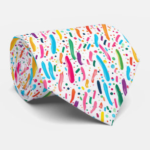 Cool tiled sprinkle pattern bakery  tie