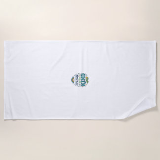 Cool To Be Kind Rainbow Caterpillar Shirt Design_1 Beach Towel