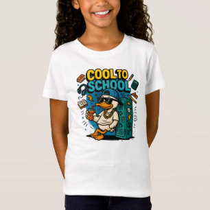 Cool to School – Urban Duck with Locker & Juice Bo T-Shirt