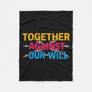 Cool Together Against Will Speech for Boys and Fleece Blanket