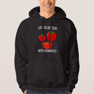 Cool Tomato For Men Women Healthy Berry Food Hoodie