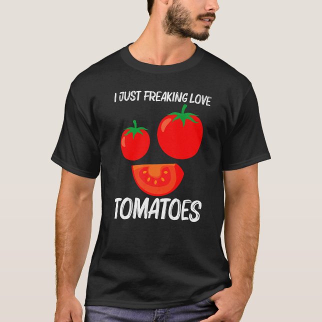 Cool Tomato For Men Women Healthy Berry Food T-Shirt (Front)