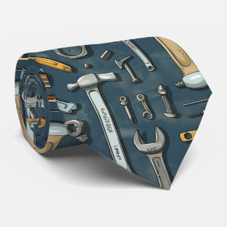 cool tool pattern tiled tie