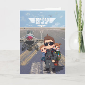 Cool Top Dad Since Day One Funny Father’s Day Card