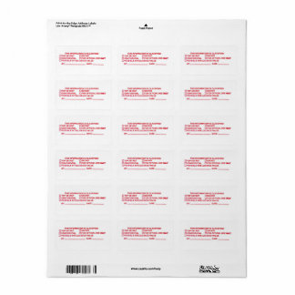 Cool Top Secret Labels