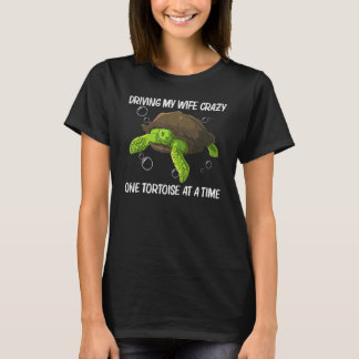 Cool Tortoise For Men Dad Aquatic Land Reptile   T-Shirt