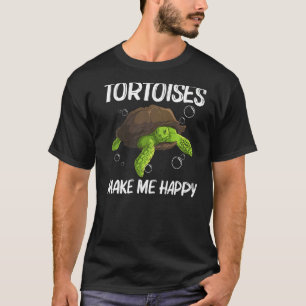 Cool Tortoise For Men Women Aquatic Land Reptile T-Shirt