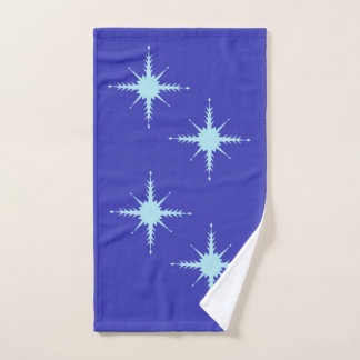 Cool towel with snowflakes