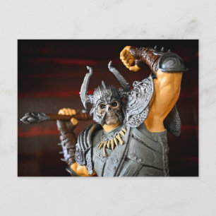 Cool Toy Photography Hero Holiday Postcard