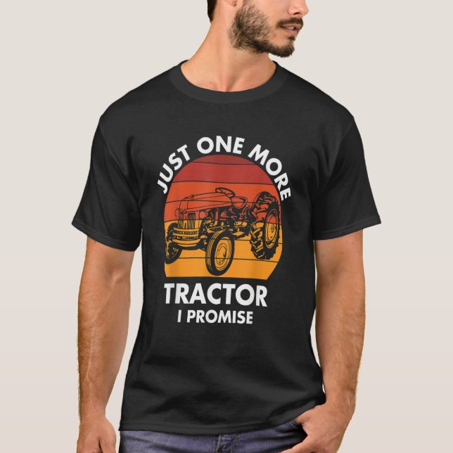 Cool Tractor For Men Women Farming Truck Farmer Tr T-Shirt (Front)