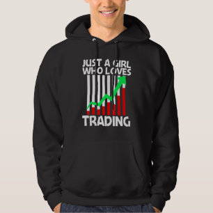 Cool Trading For Girls Kids Stock Trading Market T Hoodie