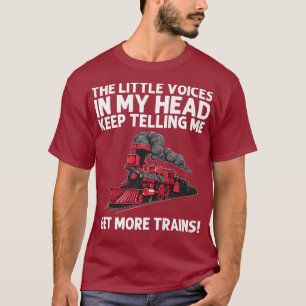 Cool Train Gift For Men Women Railroad Public T-Shirt