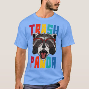 Cool Trash Panda Racoon toon T-Shirt
