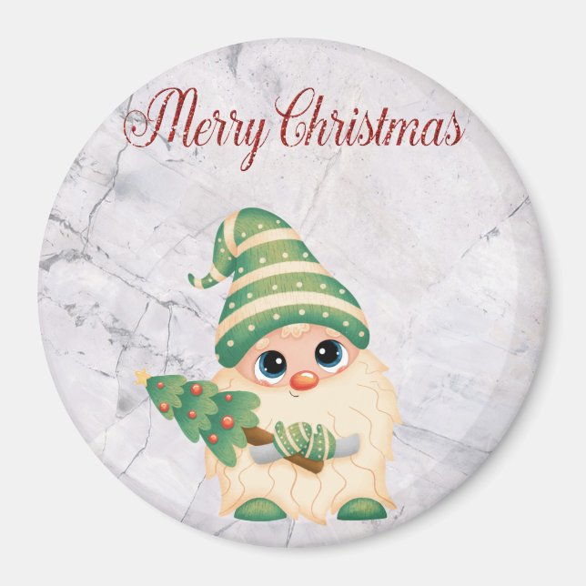  Cool, Trendy. Beautiful Christmas Magnet (Front)
