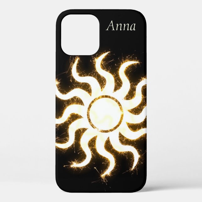 Cool Trendy Black Case-Mate iPhone Case (Back)
