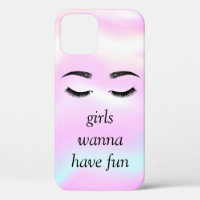 Cool Trendy Faux Lashes Chromatic Case-Mate iPhone