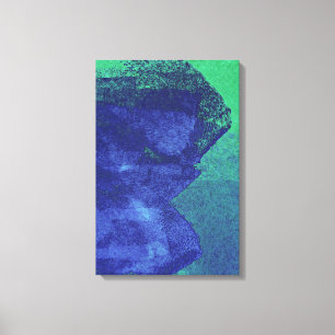 Cool trendy Istanbul Abstract Modern Design Canvas Print