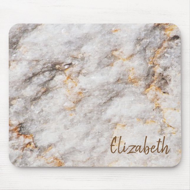 Cool Trendy, Marble Granite Stone Mouse Mat (Front)