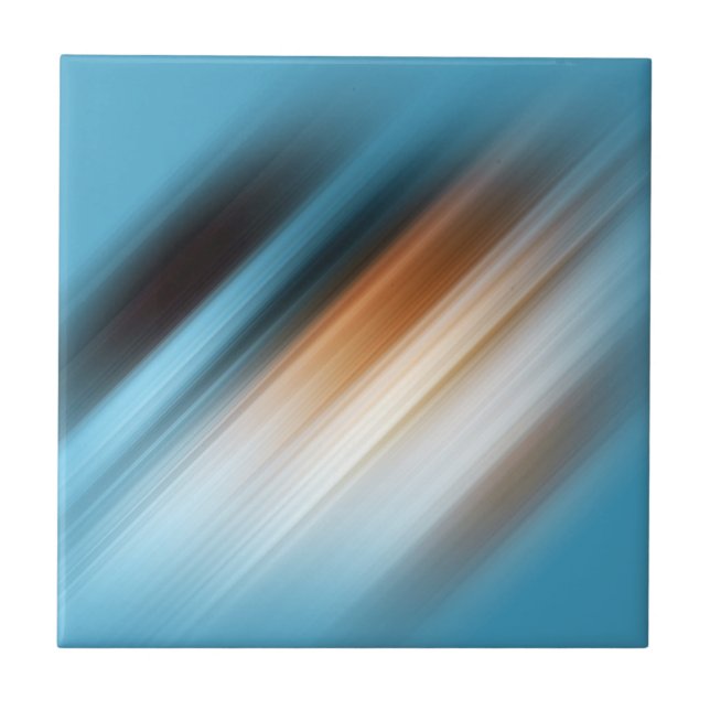 Cool Trendy Modern Pattern Tile (Front)