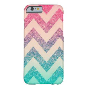 Cool Trendy  Ombre Zigzag Chevron Pattern Barely There iPhone 6 Case