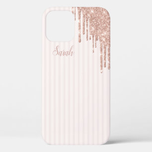 Cool Trendy Pink Glitter Case-Mate iPhone Case