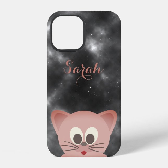 Cool Trendy Silver Galaxy  Case-Mate iPhone Case (Back)