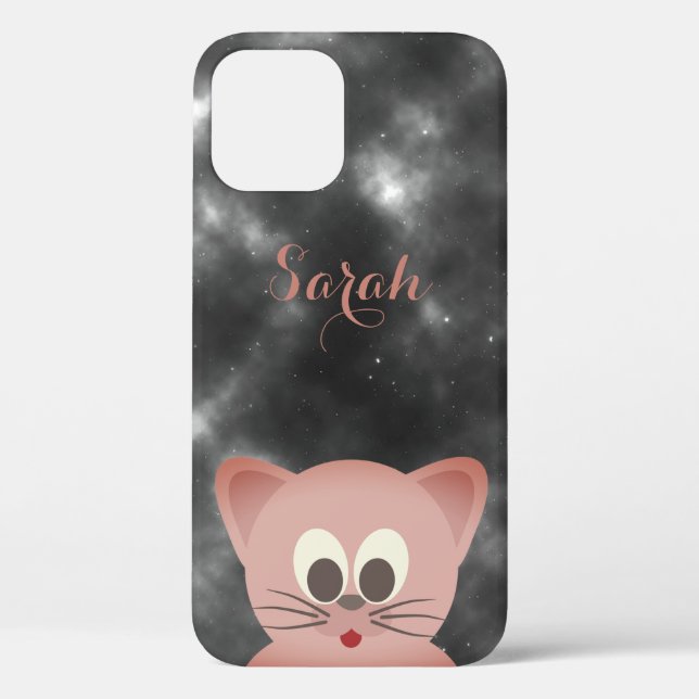 Cool Trendy Silver Galaxy  Case-Mate iPhone Case (Back)
