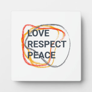 Cool, trendy, urban graphic design of a saying plaque