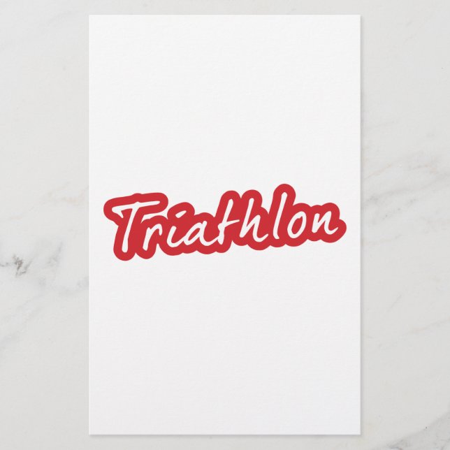 Cool Triathlon design (Front)