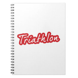 Cool Triathlon design Notebook