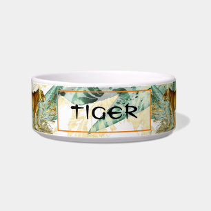 Cool Tropical Safari Wild Cat Tiger Bowl