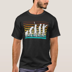 Cool Trumpet Player Design Trumpeter Evolution Vin T-Shirt