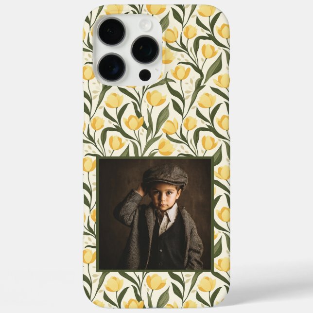 Cool Tulip  Custom Photo Iphone Case (Back)